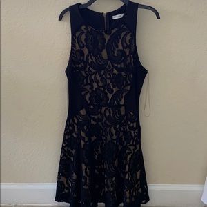 Beautiful black lace dress!